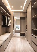 Armoire Chic Multifonctionnelle |   Porte-vêtements et tiroir combinés, faciles à assembler pour un espace de vie moderne