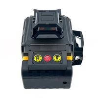 Niveau laser vert industriel portable haute précision DIY 16 lignes, auto-nivelant 360° horizontal/vertical, avec batterie Li-Ion