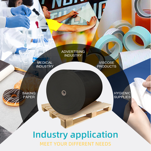 Sử dụng công nghiệp và nhiều ứng dụng giấy màu đen phát hành tờ giấy Silicone tráng giấy phát hành - Product Image 6