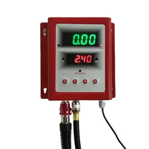 Red-01 Used Car Diecast Electric Air Pump Petrol Gas StationPumpsTyre inflator Fuel Wall Mounted Automatic Digital Tire Inflator