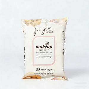 25 Toallitas Desmaquillantes Suaves, Perfectas para Piel Sensible y Cuidado Personal, de Vietnam - Product Image 1