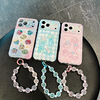Coque de téléphone tendance à motif creux avancé pour iPhone 18 Pro Max, compatible avec Apple 17 Pro, avec poignée, pour iPhone 16/15