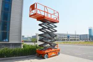 Plates-formes élévatrices à ciseaux aériennes personnalisables de 4 à 18m pour les moteurs Berry Picker et les composants de base du moteur Industries de la construction hôtelière - Product Image 4