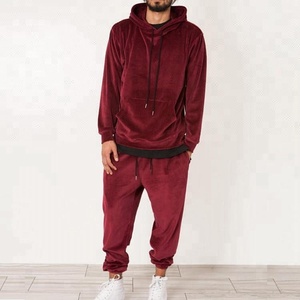 Jingyu fábrica <span class=keywords><strong>de</strong></span> moda <span class=keywords><strong>de</strong></span> alta calidad <span class=keywords><strong>terciopelo</strong></span> chándales <span class=keywords><strong>de</strong></span> <span class=keywords><strong>terciopelo</strong></span> hombres - Product Image 1