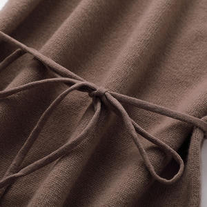 <span class=keywords><strong>Robe</strong></span> <span class=keywords><strong>mi</strong></span>-<span class=keywords><strong>longue</strong></span> en tricot à col polo en pure <span class=keywords><strong>laine</strong></span> <span class=keywords><strong>Robe</strong></span> <span class=keywords><strong>pull</strong></span> à revers pour femme - Product Image 5