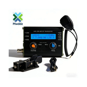5W usDX <strong>SDR</strong> <strong>QRP</strong> HF Transceiver All Mode Transceiver Supporting 15M 20M 40M Bands + Black Morse Key - Product Image 1
