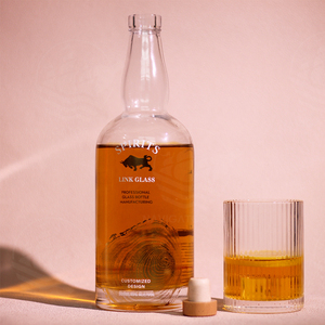 Calidad superior Super Flint Bebida Logotipo impreso personalizado Botella de vidrio 750 ml Ron Whisky Tequila <span class=keywords><strong>Vodka</strong></span> - Product Image 5