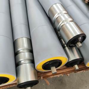 Verzinkte Nut walze mit Gummi/PU-Oberflächen förderband führung - Product Image 6