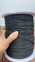 Coloré 1mm 1.5mm 2mm 3mm enduit macramé cordon imperméable Polyester bricolage glands noeud chinois maison Textile sacs vêtements collier