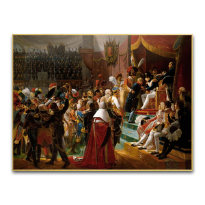 Colección de Pinturas al Óleo sobre Lienzo, Antiguas de Francia, Pintura al Óleo de Gran Tamaño, Pintura al Óleo Napó - Product Image 1