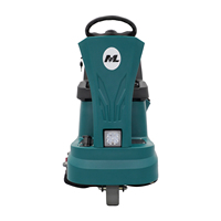 Les machines commerciales de nettoyage de carreaux de céramique à double brosse roulent sur la machine d'épurateur de plancher