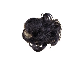 <span class=keywords><strong>Perruque</strong></span> chignon grande taille pour femme, style européen et américain, avec bonnet en maille élastique, accessoire de mode pour photographie, couleur aléatoire - Product Image 5