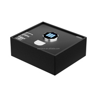 Nouvelle boîte de sécurité en acier ignifuge au design unique, serrure à combinaison numérique, coffre-fort antivol pour hôtel, bureau, maison