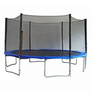 Funjump 14ft Wholesale Bounce Beds Trampoline Park Indoor Bungie Jumping Kids Trampoline