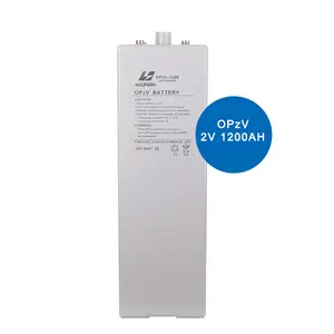 Battery for Home Appliances OPzV 2V 1200ah Long Lifetime Stable Low discharge
