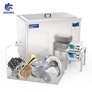 Máquina limpiadora ultrasónica industrial con sistema de elevación, piezas de automóvil, tanque de limpieza ultrasónica, limpiador ultrasónico Original 360L - Product Image 1