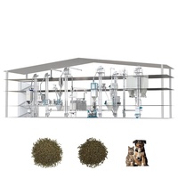 Machine extrudeuse automatique d'aliments pour animaux de compagnie, ligne de production de croquettes sèches pour chiens et chats, équipement de fabrication à petite échelle