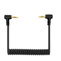 Câble audio-vidéo mâle 2,5 mm, 3 pôles TRS, cordon auxiliaire, gaine en PVC, extension stéréo pour haut-parleur, téléphone, PC