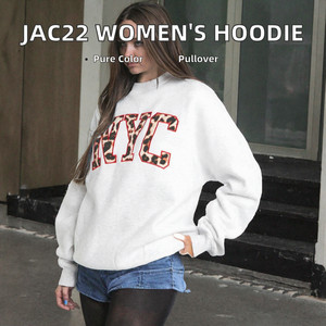 Cárdigan de Punto Moderno para Mujer, Antibolitas, con Logotipo Frontal, Color Sólido, con Capucha, para Primavera y Otoño - Product Image 2