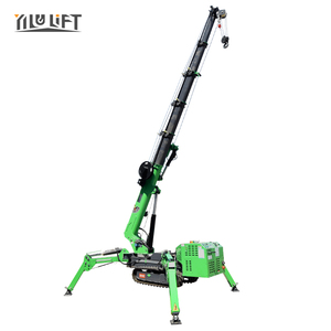 Grue araignée électrique diesel 3 tonnes 5 tonnes 8 tonnes, équipement compact, fonctionnement facile. - Product Image 5