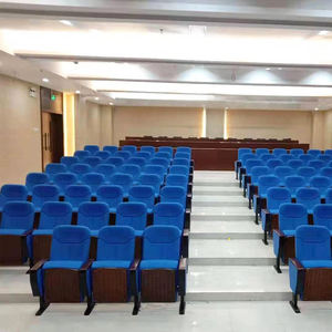 Fauteuil moderne en tissu pour auditorium, théâtre, église, salle de concert à usage commercial pour l'école, hôtel, hôpital, design pliable - Product Image 2