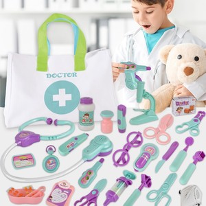 Lot de 28 jouets de jeu de rôle pour équipement médical pour garçons et filles <span class=keywords><strong>Doctor</strong></span> Series - Product Image 1