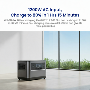 [Dropshipping] P1500 1800W 1536Wh Solar Generator APP Control Powerstation UPS Lifepo4 Battery Portable Power Station - Product Image 5