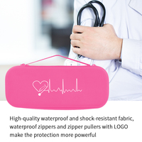 DONGYU Offre Spéciale OEM Logo personnalisable Accessoires médicaux Stéthoscope et étui Bp Grand étui de transport pour stéthoscope avec fente d'identification