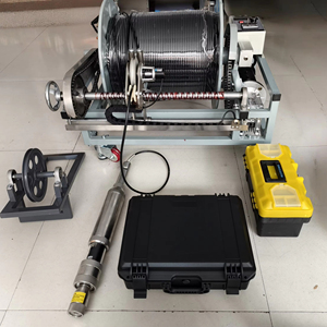 Подводная камера для скважин ANS-73S с автоматической подачей кабеля 1000 м, двойной камерой 73 мм, регулируемым фокусом, CCD, H.265, записью на Micro SD, IP68 - Product Image 1