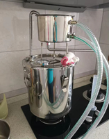 Mini-distillerie de vin en cuivre pour usage domestique, équipement de distillation, cuve sous pression 100L, marque STRONG, garantie 5 ans, 220V 2500W, haute performance