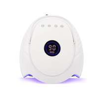 Équipement de salon de manucure Lampe à ongles LED UV sans fil 64w Rechargeable Meilleur sèche-ongles en gel Pro Noir
