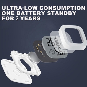 Миниатюрный цифровой термогигрометр с ЖК-дисплеем для дома и детской комнаты - Product Image 6