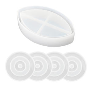 Moules en silicone pour la fabrication de carillons éoliens d'extérieur, ornements, objets en résine, yeux bleus Nazar, yeux jalons, yeux démoniaques, sous-verres, plateaux et boîtes à bijoux - Product Image 5