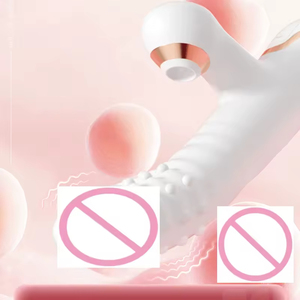 Dispositif de masturbation féminine, bâton de massage vibrant AV, langue télescopique rétractable, jouet érotique pour adultes, vibration silencieuse, jouet sexuel - Product Image 2