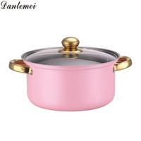 Ensemble de casseroles en acier inoxydable tri-couches de qualité supérieure, multicolores, pour la cuisine, pour un usage domestique