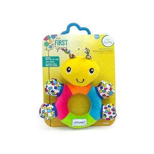 A variety of small animal doll hot creative toys to be customized Baby hand rattle cute ladybug soft toys plush - Product Image 1