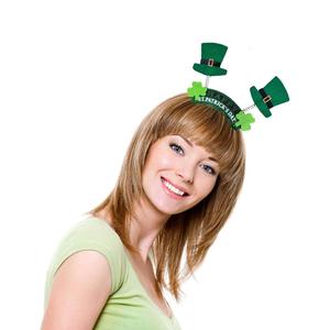 Bandeaux et serre-têtes trèfle pour la Saint-Patrick – Accessoires de fête et de carnaval - Product Image 6