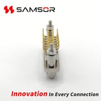 Connecteur de prise MIL-DTL-83513 J30J-25ZKN Micro-D série J30J 25 broches, insertion droite, connecteur pour circuit imprimé