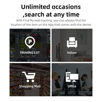 Traceur GPS intelligent portable certifié MFi pour tracteurs, avec boîtier en plastique, compatible avec l'application Find My pour appareils iOS