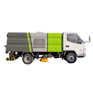 Chine Prix <span class=keywords><strong>pas</strong></span> <span class=keywords><strong>cher</strong></span> Tangjun 3.5m ³ 3500L 1000gallons 6 roues 4x2 diesel camion balayeuse de route à vendre - Product Image 2