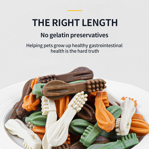 Nuevo Premio Masticable para Perros Adultos, Sin Tóxicos, Orgánico, Saludable, con Sabor a Pollo y Carne de Res, para el Cuidado Dental y la Dentición, Sin OMG, Alto en Proteínas - Product Image 5