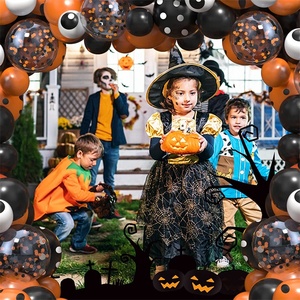 Set arco ghirlanda di <span class=keywords><strong>Halloween</strong></span>, coriandoli da 5,10,12 pollici, palloncino <span class=keywords><strong>a</strong></span> pois <span class=keywords><strong>a</strong></span> fascia forniture per decorazioni per palloncini per feste <span class=keywords><strong>a</strong></span> <span class=keywords><strong>tema</strong></span> <span class=keywords><strong>Halloween</strong></span> - Product Image 6