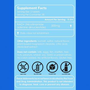 อาหารเสริมทรานส์เรสเวอราโทรลสำหรับสุขภาพแบบเม็ด Nad + TMG CELL PLUS Lipo Booster Vitamin - Product Image 2