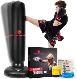 Túi Đấm Bốc Bơm Hơi Cho Trẻ Em Kickboxing Hoặc Giảm Bớt Năng Lượng Túi Đấm Bốc Cho Trẻ Em Bé Trai Và Bé Gái Tập Luyện