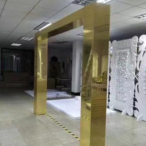 Lusso trasparente <span class=keywords><strong>in</strong></span> acrilico Lucite <span class=keywords><strong>Plexiglass</strong></span> baldacchino Mandap Wedding Chuppah - Product Image 2