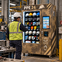 Casier de distribution industriel OEM personnalisé Winnsen pour la gestion des EPI avec accès par empreinte digitale et traçabilité des distributions