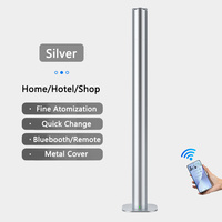 Diffuseur de tour d'huile d'arôme électrique anti-reflux silencieux Machine App-Control Parfum de bureau Parfum sans eau Filtre HePA Métal