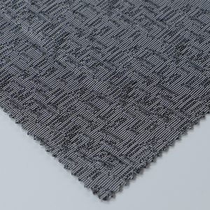 Thời Trang Giải Trí Tiện Ích Màu Đỏ Vải Tùy Chỉnh In Polyester Vải Jacquard Vải Dệt Kim - Product Image 1