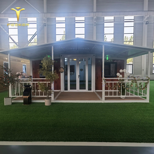 Prefab Chứa Container vận chuyển nhà cho thuê Vật liệu bảng điều khiển bánh sandwich và thiết kế nhà sử dụng khách sạn ở Nepal chi phí thấp - Product Image 1