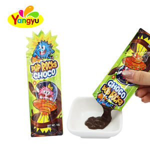 Sirop de bonbons Pop Rocks <span class=keywords><strong>Choco</strong></span> pour enfants: sachets de chocolat colorés dans un tube, idéaux pour les collations et le partage de friandises - Product Image 3